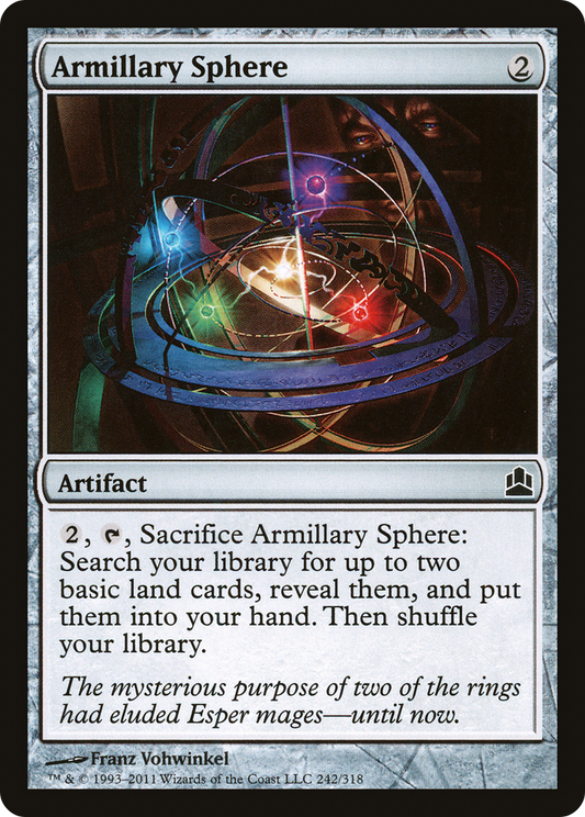 Armillary Sphere (CMD-242) - Commander 2011