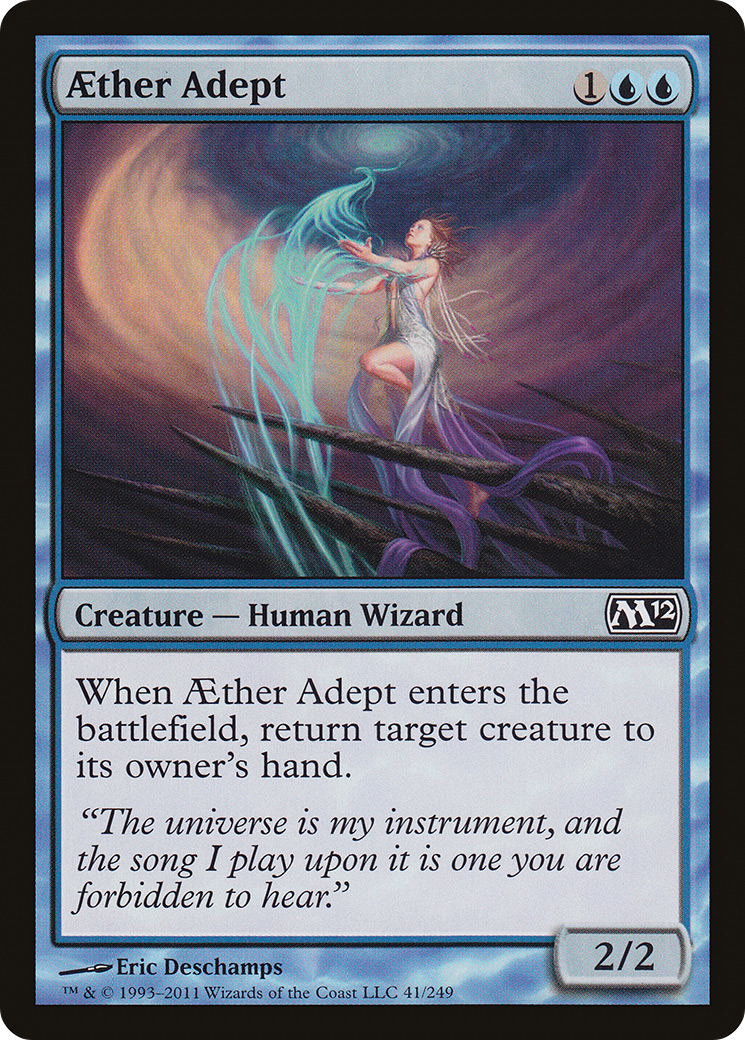 Aether Adept (M12-041) - Magic 2012 Foil