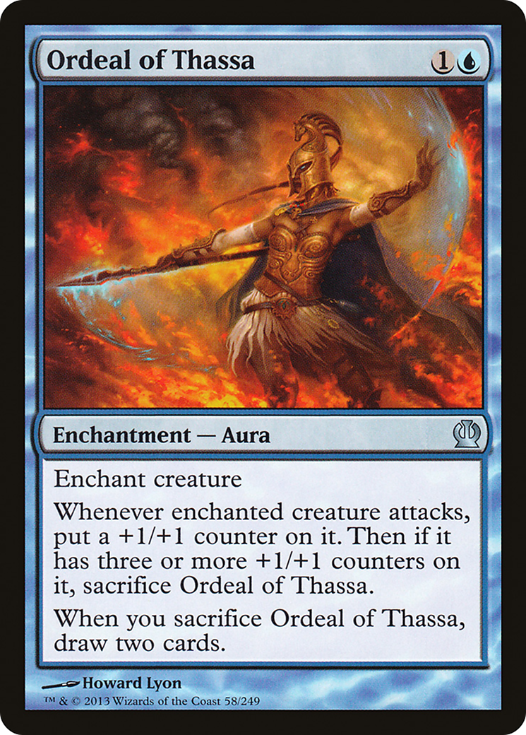 Ordeal of Thassa (THS-058) - Theros Foil