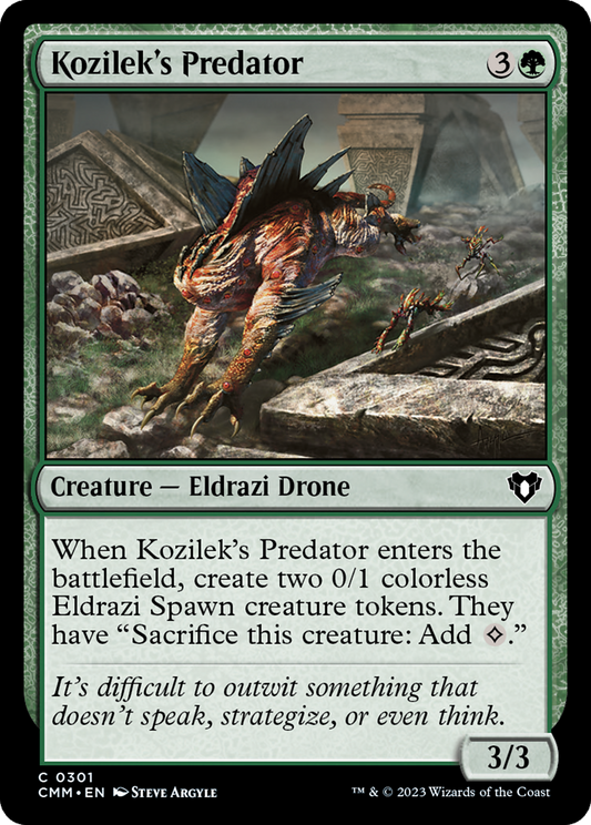 Kozilek's Predator (CMM-301) - Commander Masters Foil