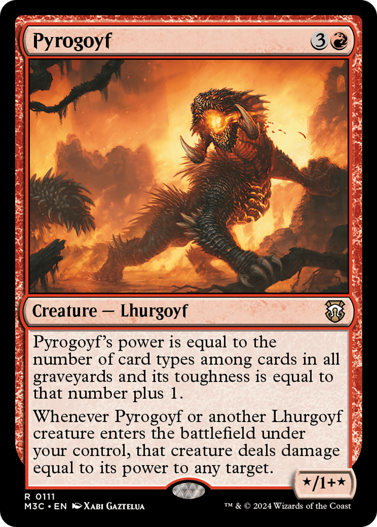 Pyrogoyf (M3C-111) - Modern Horizons 3 Commander