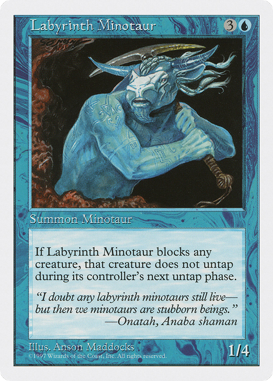 Labyrinth Minotaur (5ED-097) - Fifth Edition