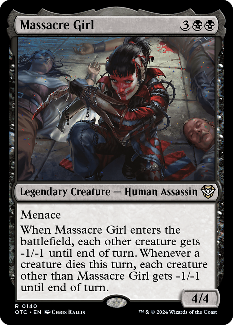 Massacre Girl (OTC-140) - Outlaws of Thunder Junction Commander