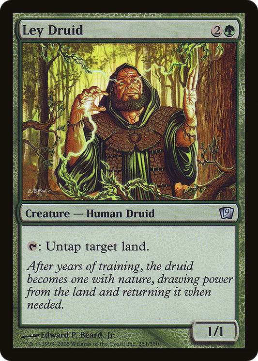 Ley Druid (9ED-251★) - Ninth Edition Foil