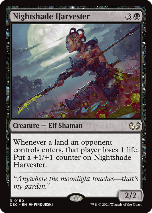 Nightshade Harvester (DSC-150) - Duskmourn: House of Horror Commander