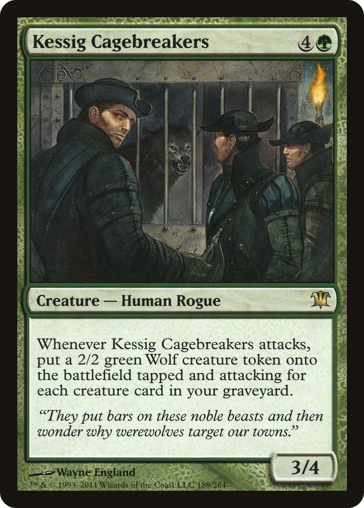 Kessig Cagebreakers (ISD-189) - Innistrad Foil