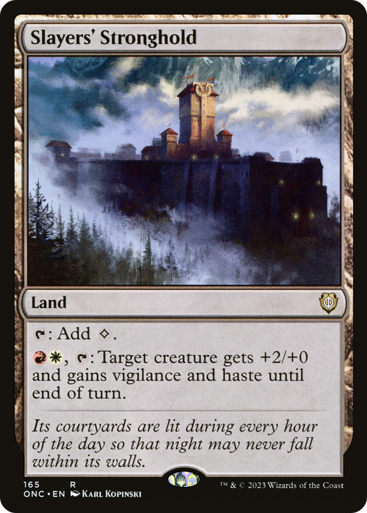 Slayers' Stronghold (ONC-165) - Phyrexia: All Will Be One Commander