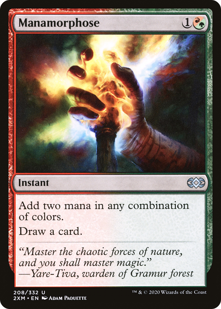 Manamorphose (2XM-208) - Double Masters Foil