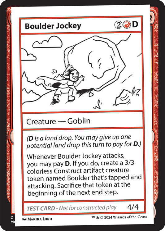 Boulder Jockey (MB2PC-) - Mystery Booster 2 (Playtest)