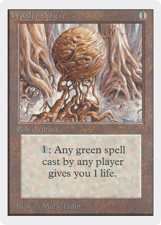 Wooden Sphere (2ED-277) - Unlimited Edition