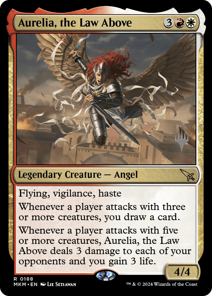 Aurelia, the Law Above (PPMKM-188) - Murders at Karlov Manor Promos (Promo Pack)