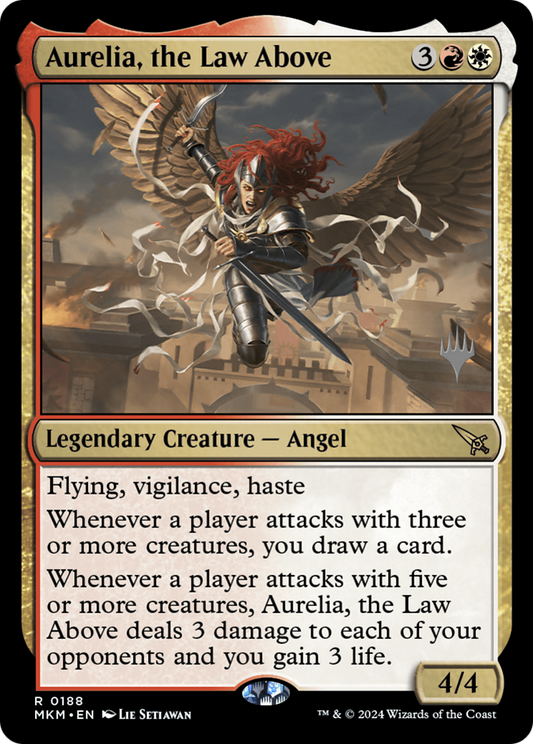Aurelia, the Law Above (PPMKM-188) - Murders at Karlov Manor Promos (Promo Pack)