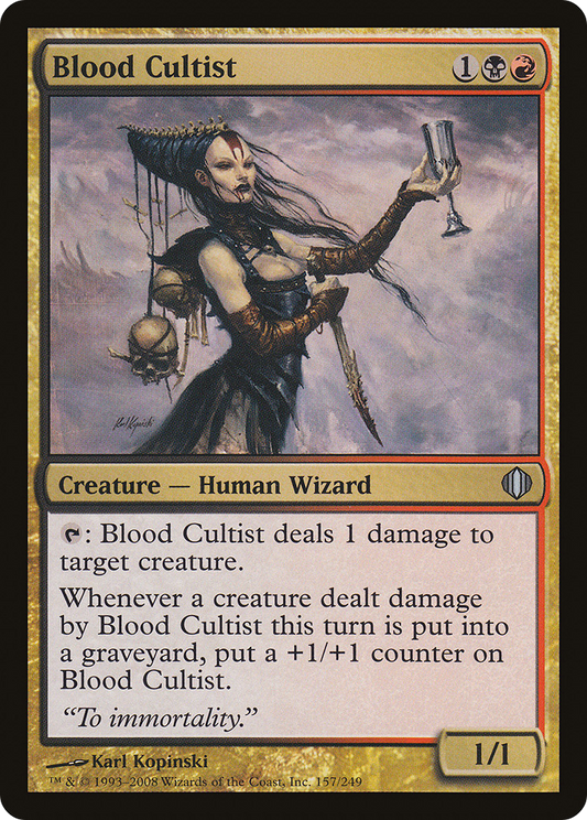 Blood Cultist (ALA-157) - Shards of Alara