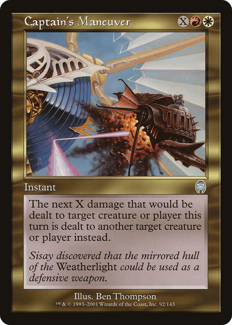 Captain's Maneuver (APC-092) - Apocalypse Foil