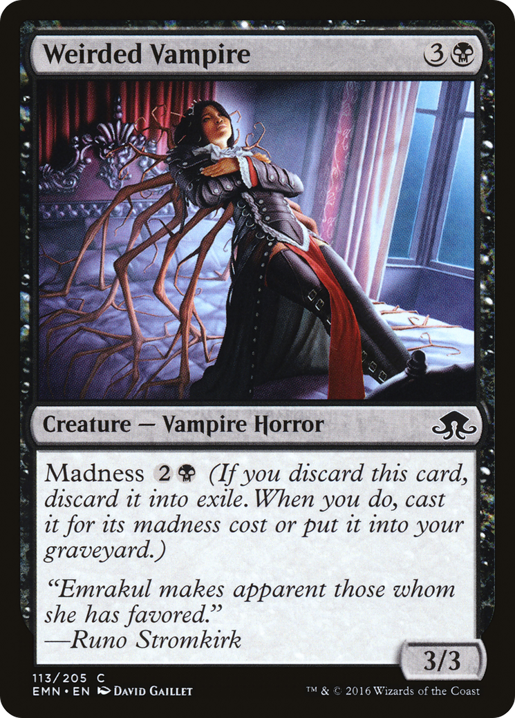 Weirded Vampire (EMN-113) - Eldritch Moon Foil