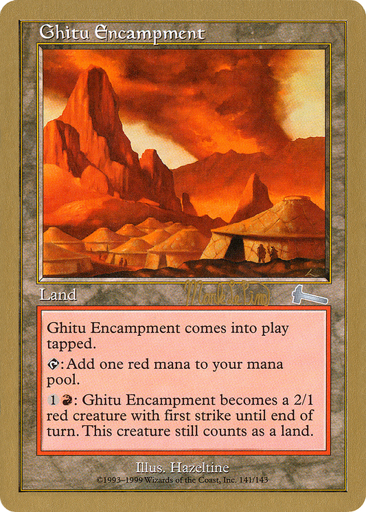 Ghitu Encampment (WC99-MLP141) - World Championship Decks 1999