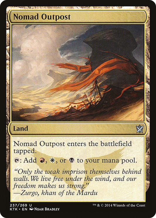 Nomad Outpost (KTK-237) - Khans of Tarkir