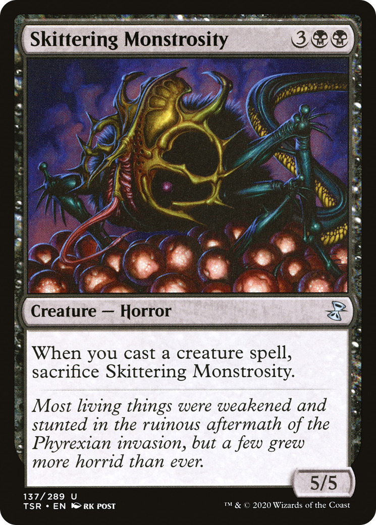 Skittering Monstrosity (TSR-137) - Time Spiral Remastered Foil