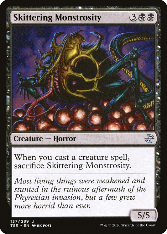 Skittering Monstrosity (TSR-137) - Time Spiral Remastered Foil