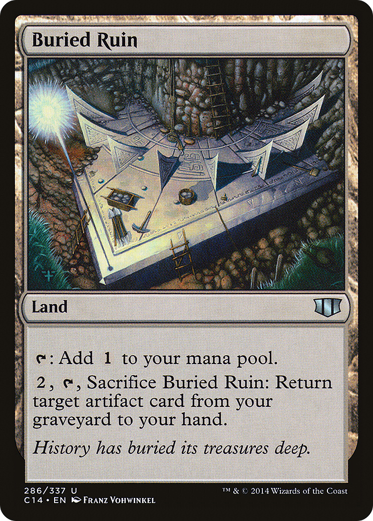 Buried Ruin (C14-286) - Commander 2014