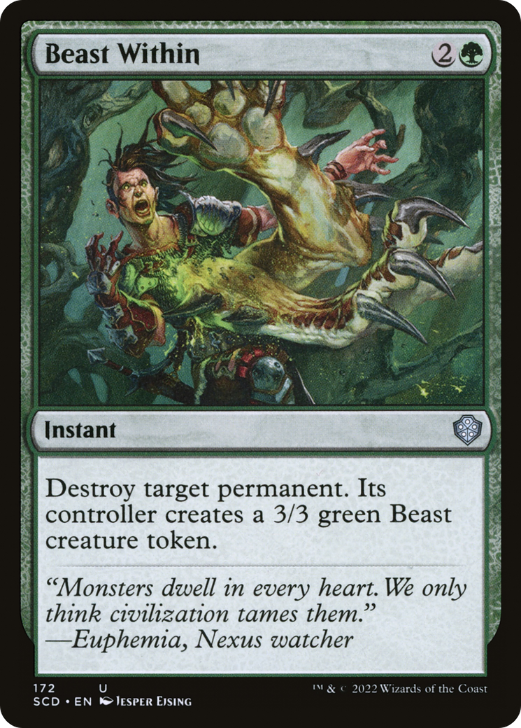 Beast Within (SCD-172) - Starter Commander Decks
