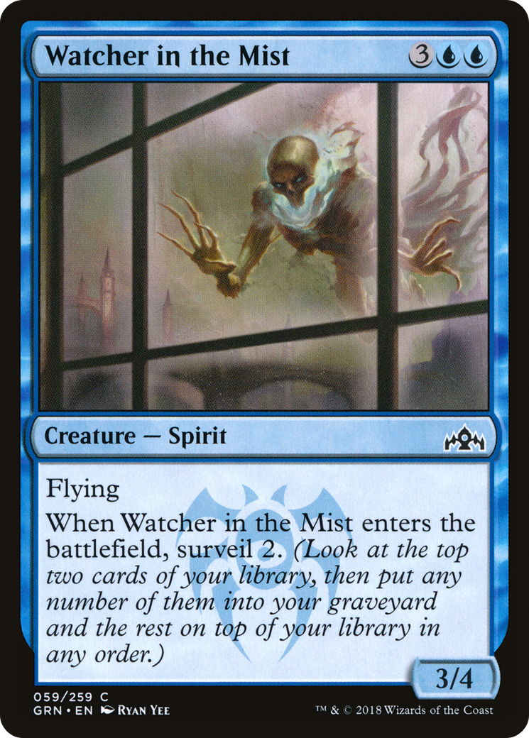 Watcher in the Mist (GRN-059) - Guilds of Ravnica