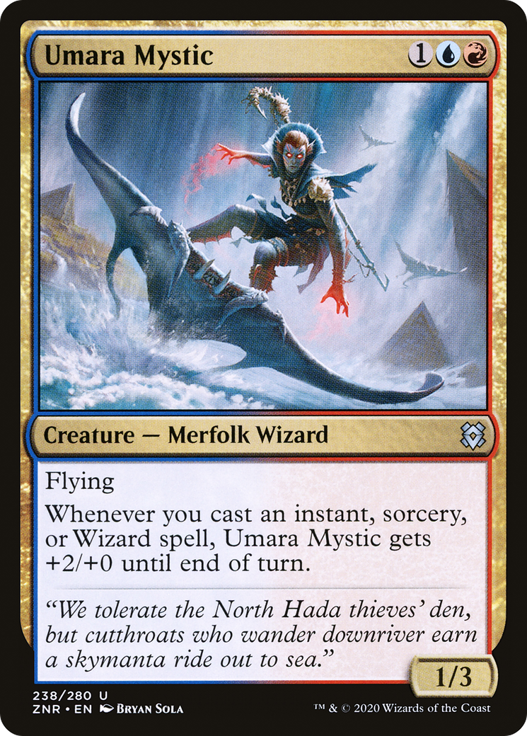 Umara Mystic (ZNR-238) - Zendikar Rising