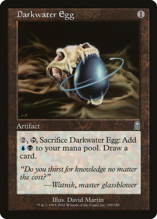 Darkwater Egg (ODY-299) - Odyssey Foil