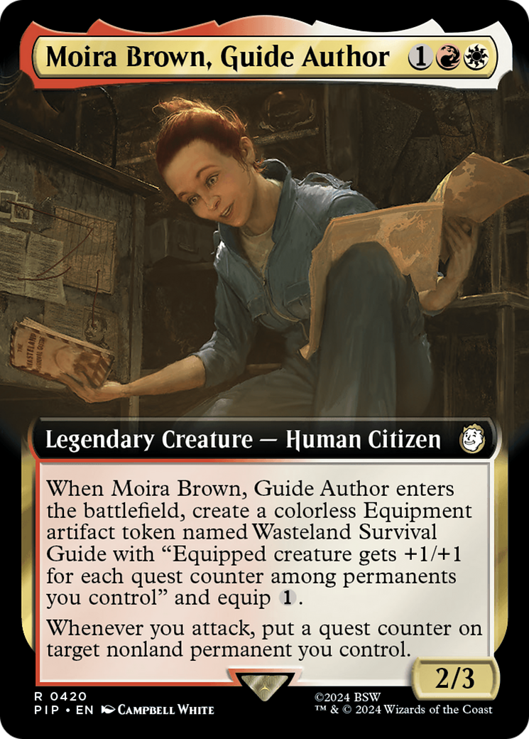 Moira Brown, Guide Author (PIP-420) - Fallout: (Extended Art)