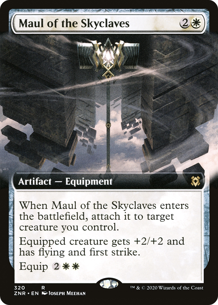 Maul of the Skyclaves (ZNR-320) - Zendikar Rising: (Extended Art) Foil