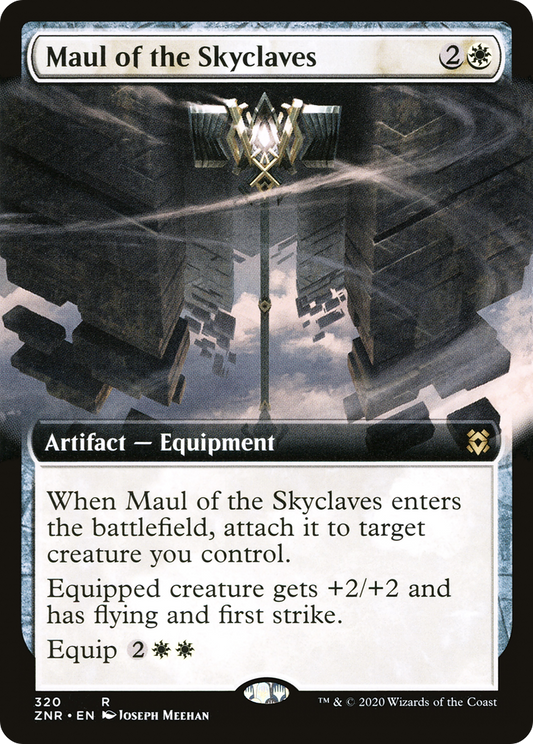 Maul of the Skyclaves (ZNR-320) - Zendikar Rising: (Extended Art)