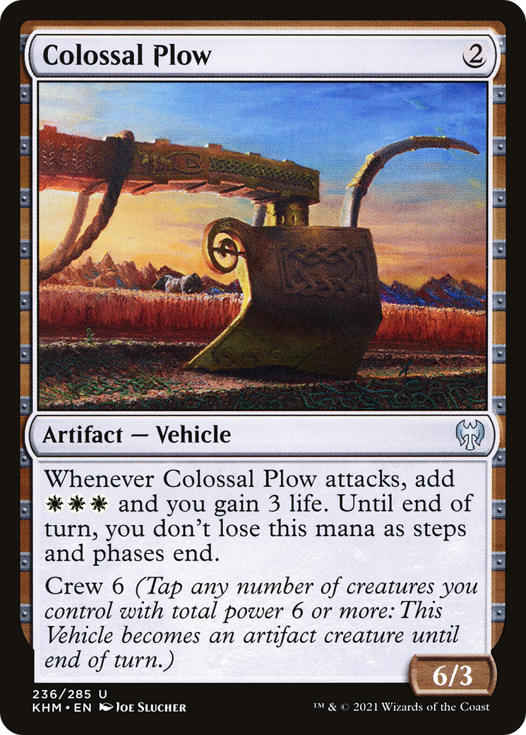 Colossal Plow  (KHM-236) - Kaldheim