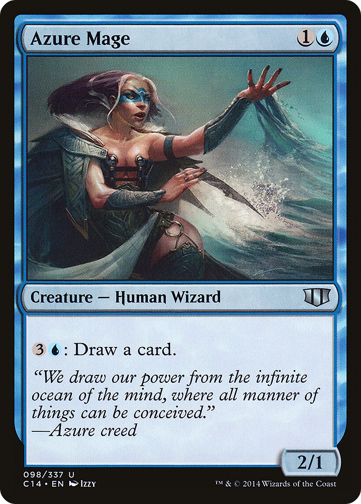 Azure Mage (C14-098) - Commander 2014