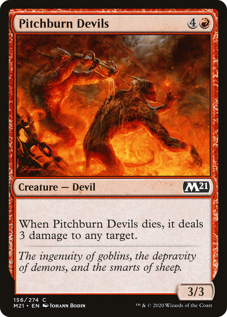 Pitchburn Devils (M21-156) - Core Set 2021 Foil