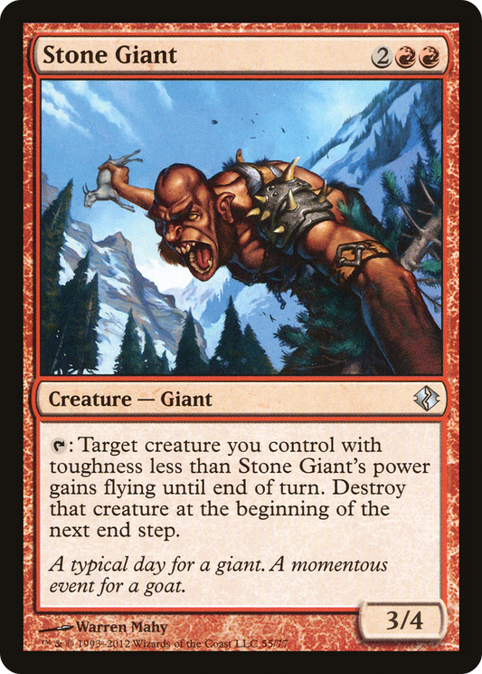 Stone Giant (DDI-055) - Duel Decks: Venser vs. Koth