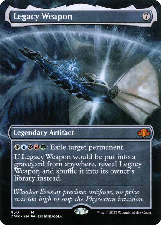 Legacy Weapon (DMR-450) - Dominaria Remastered (Borderless) Foil