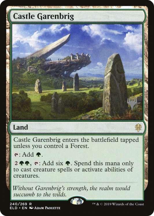 Castle Garenbrig (PPELD-240P) - Throne of Eldraine Promos (Promo Pack)