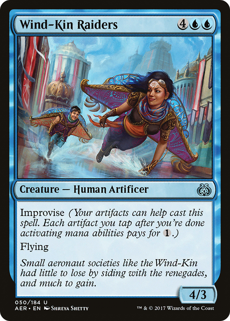 Wind-Kin Raiders (AER-050) - Aether Revolt