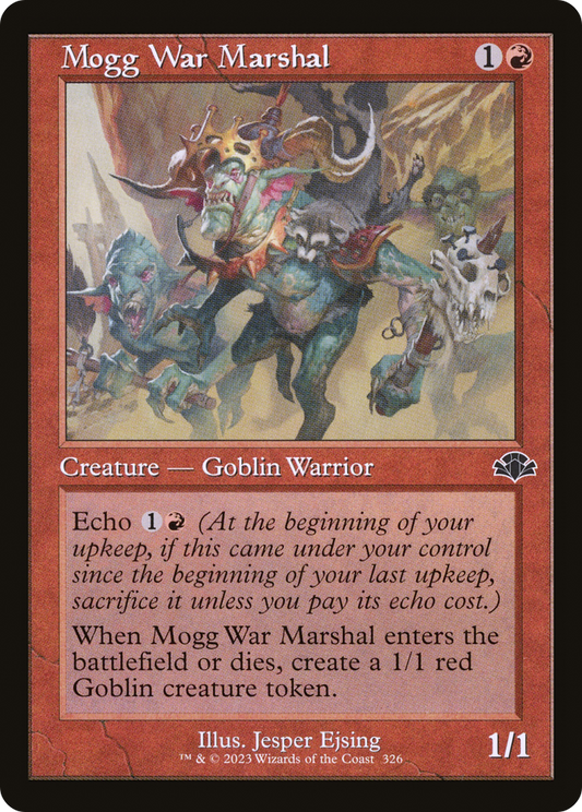 Mogg War Marshal (Retro Frame) (DMR-326) - Dominaria Remastered