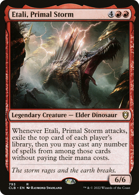 Etali, Primal Storm (CLB-793) - Commander Legends: Battle for Baldur's Gate