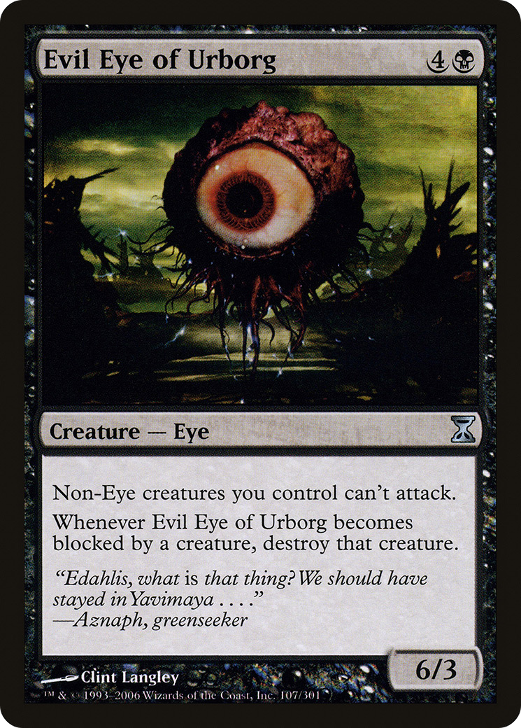 Evil Eye of Urborg (TSP-107) - Time Spiral