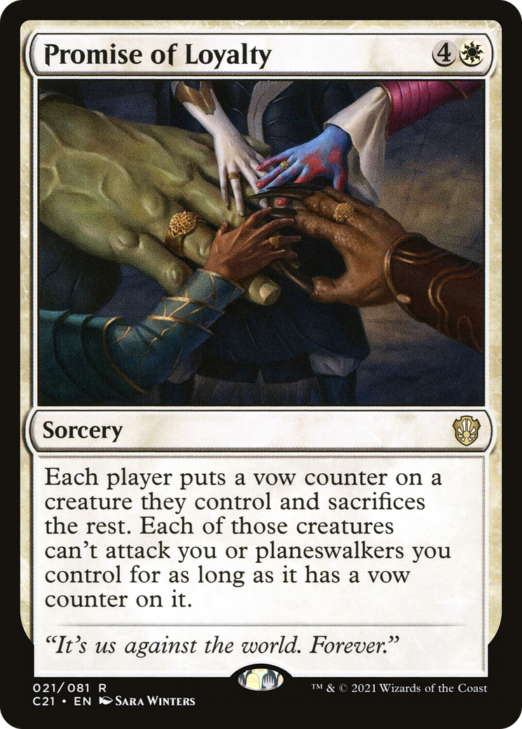 Promise of Loyalty (C21-021) - Commander 2021