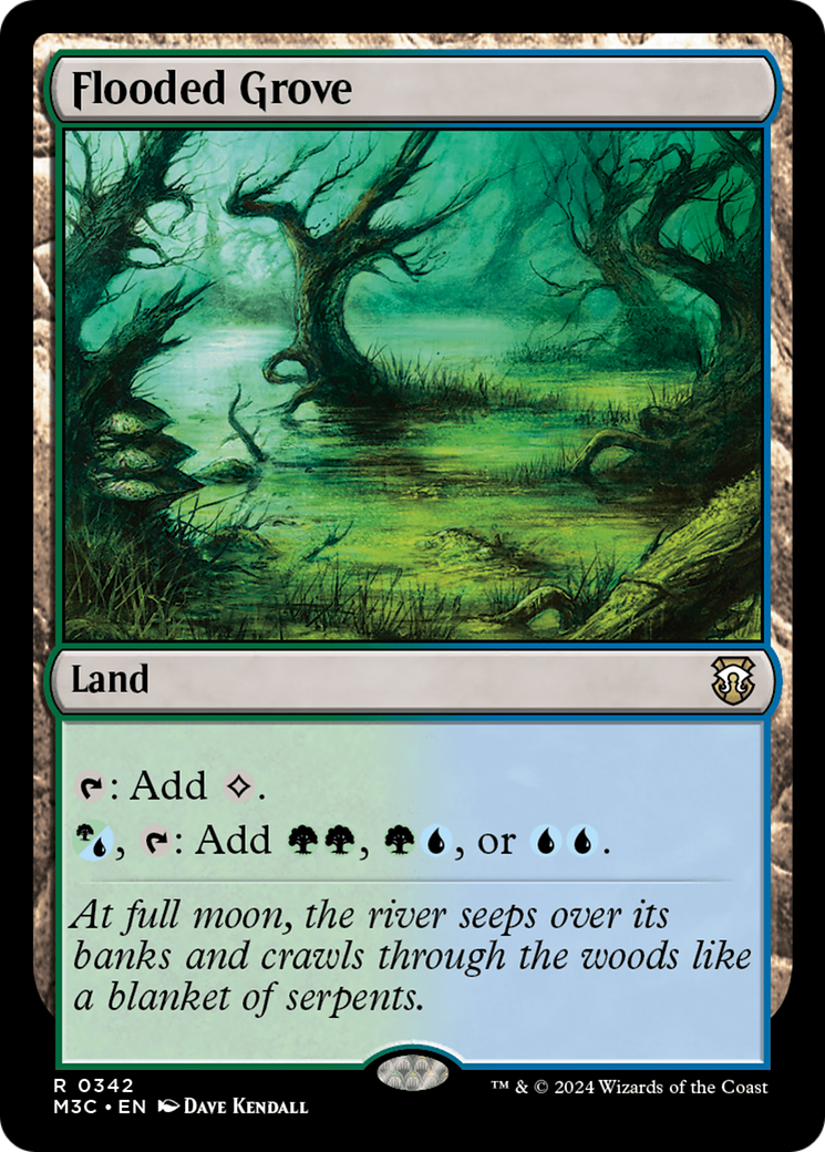 Flooded Grove (M3C-342) - Modern Horizons 3 Commander