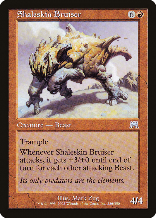 Shaleskin Bruiser (ONS-226) - Onslaught Foil