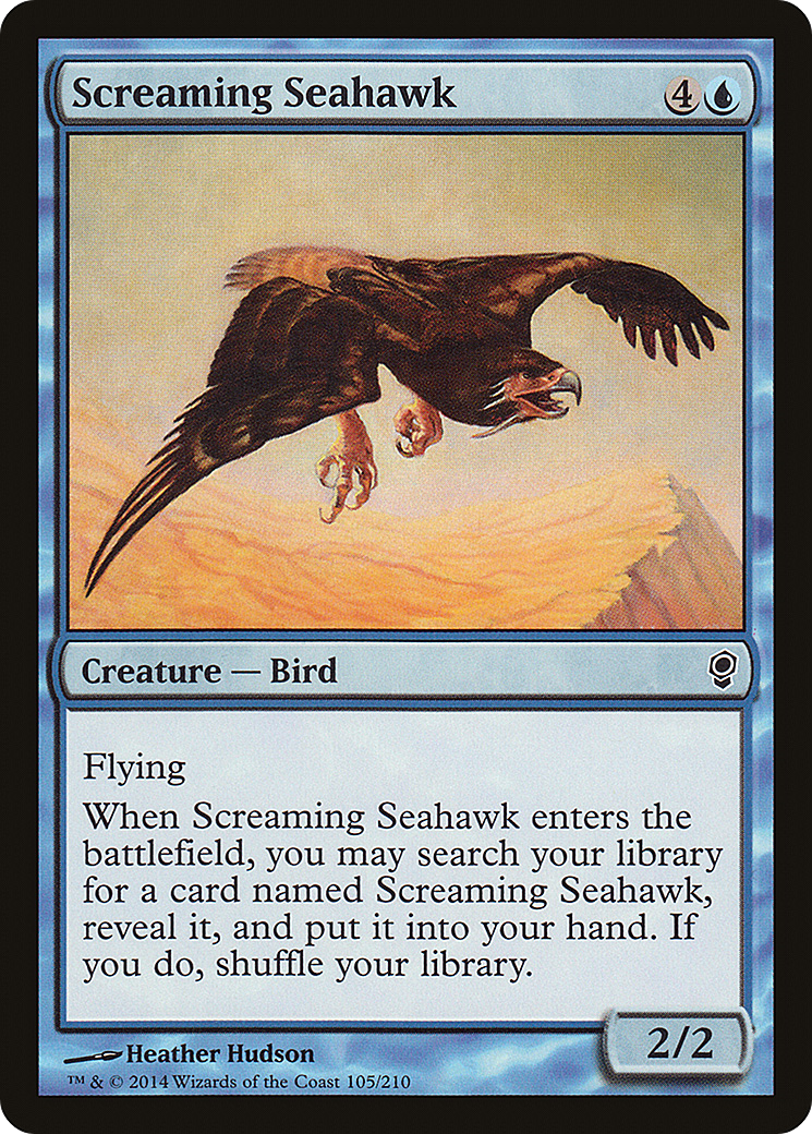 Screaming Seahawk (CNS-105) - Conspiracy Foil