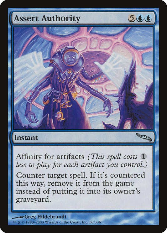 Assert Authority (MRD-030) - Mirrodin