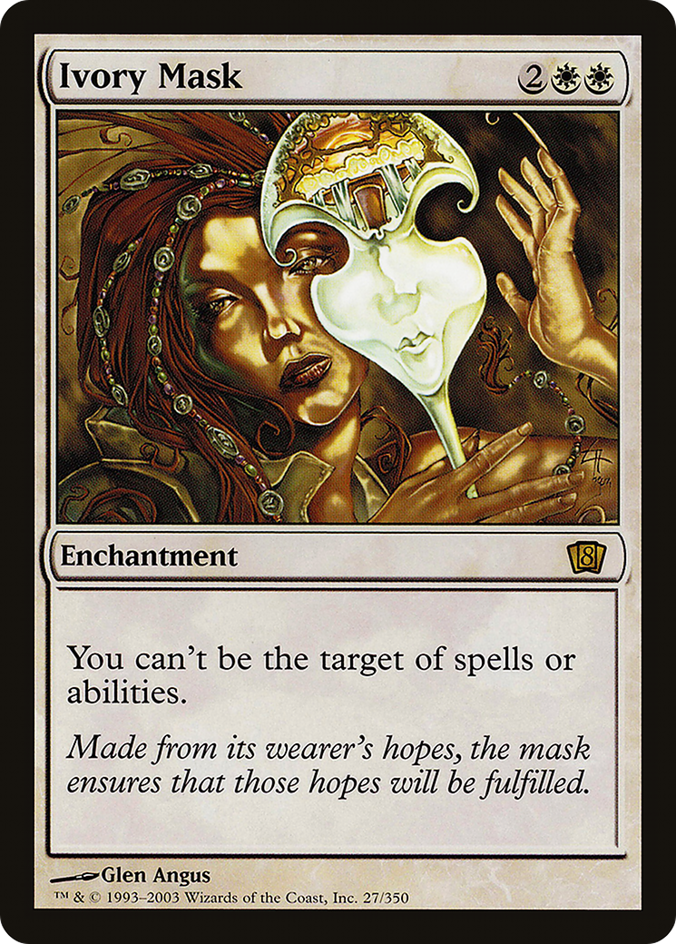 Ivory Mask (8ED-27★) - Eighth Edition Foil