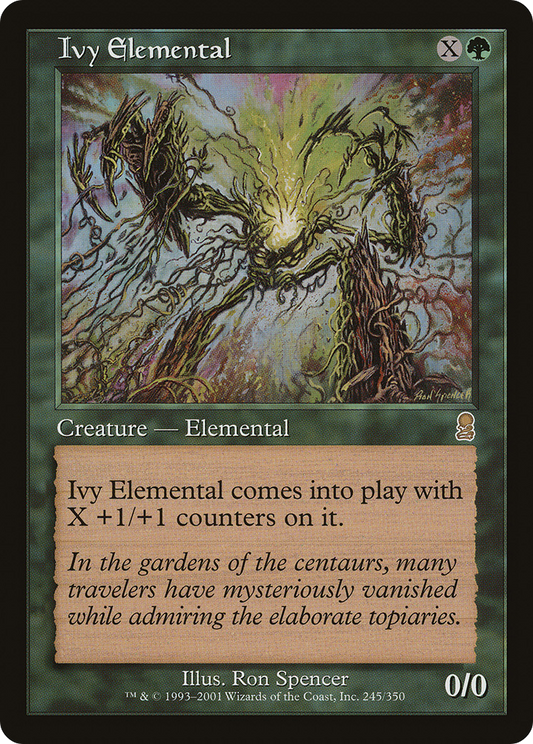 Ivy Elemental (ODY-245) - Odyssey Foil