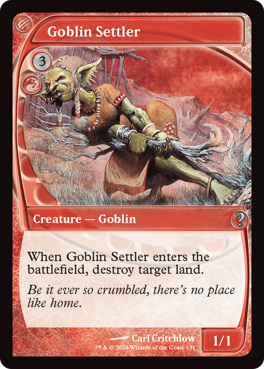 Goblin Settler (MB2-131) - Mystery Booster 2