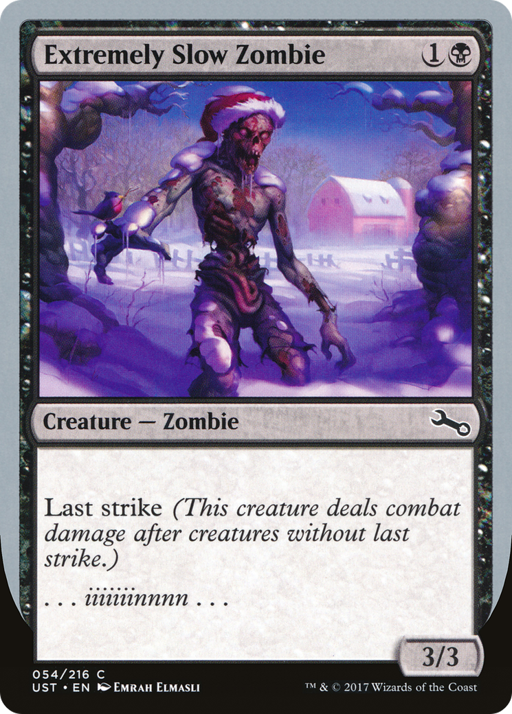 Extremely Slow Zombie (UST-054) - Unstable Foil